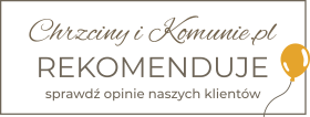 Chrzciny i Komunie.pl rekomenduje