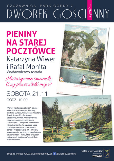 Książka miesiąca: Katarzyna Wiwer i Rafał Monita "Pieniny na starej pocztówce"