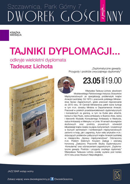 Książka miesiąca: "Dyplomatyczne gawędy. Przygody i podróże zwyczajnego dyplomaty"