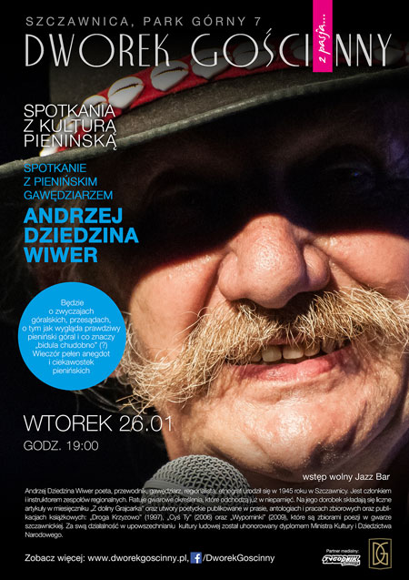 Spotkanie z kulturą pienińską: Andrzej Dziedzina Wiwer