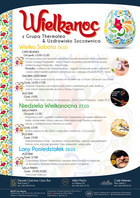 Wielkanoc z Grupą Thermaleo & Uzdrowisko Szczawnica
