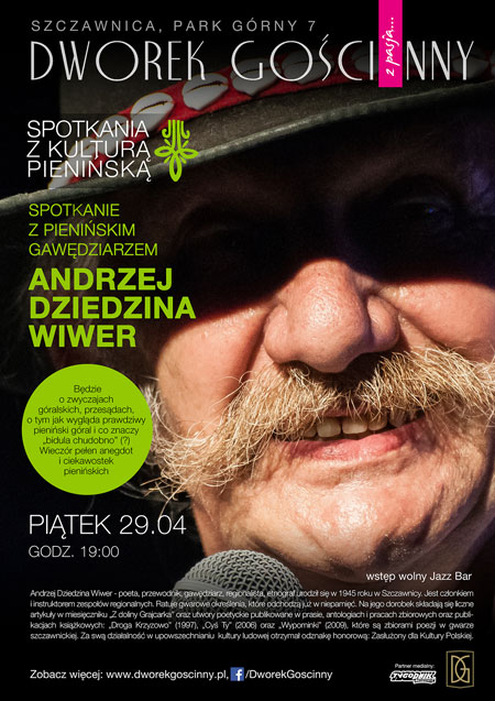 Spotkanie z Pienińskim Gawędziarzem – Andrzej Dziedzina Wiwer