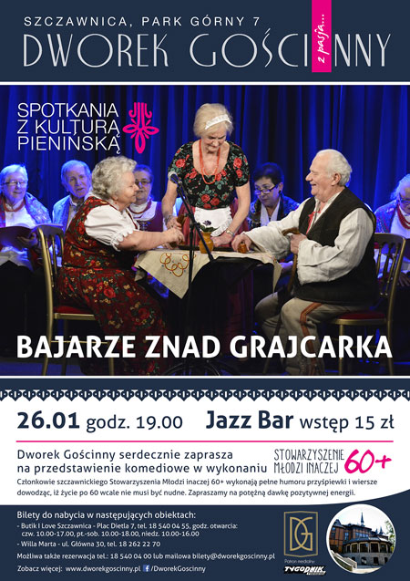 Spotkania z kulturą pienińską: Stowarzyszenia Młodzi Inaczej 60+