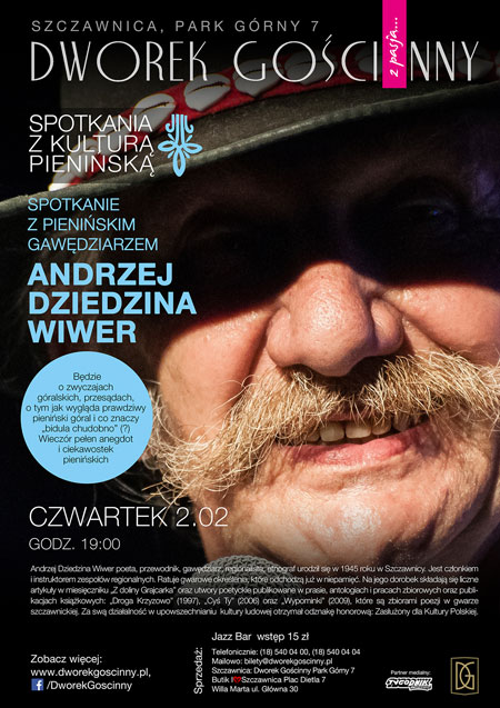 Spotkania z Pienińskim Gawędziarzem: Andrzej Dziedzina-Wiwer
