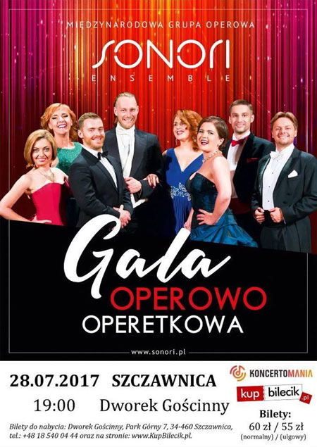 Gala Operowo-Operetkowa - Sonori Ensemble