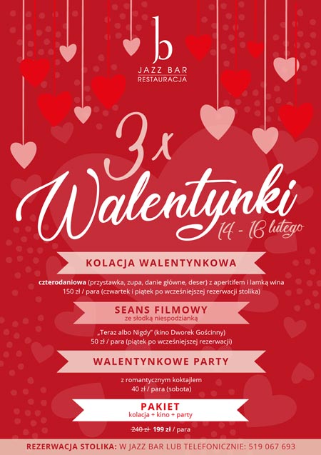 3 x Walentynki